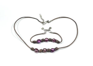 Lazio Necklace Bracelet Set