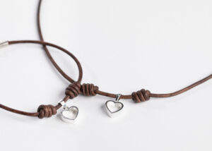 Love Necklace Bracelet Set